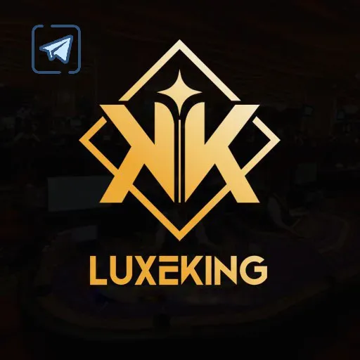 Canal oficial da luxeking no Telegram